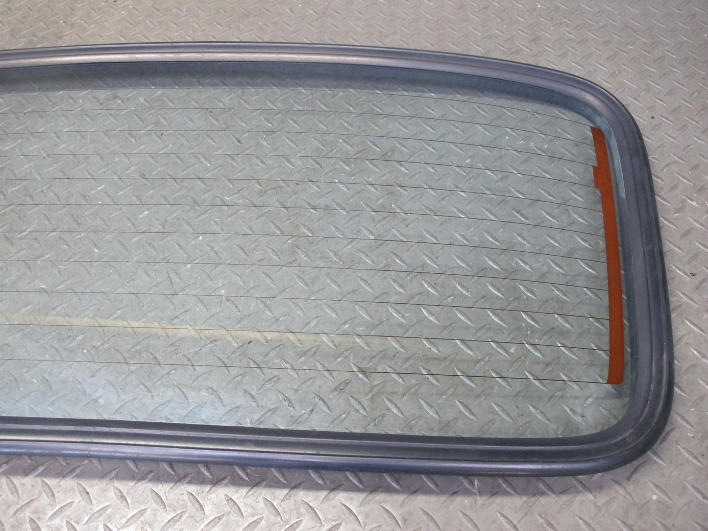 88-91 Mazda RX7 FC3S Convertible Soft TOP Roof Rear Window Glass Heated OEM