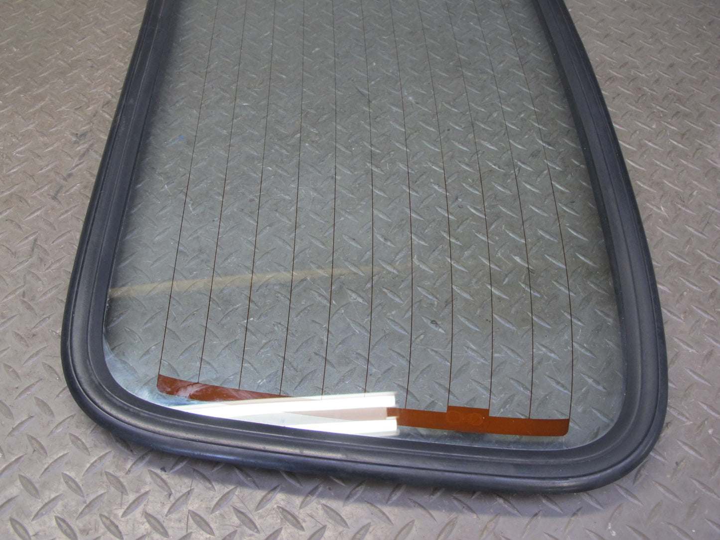 88-91 Mazda RX7 FC3S Convertible Soft TOP Roof Rear Window Glass Heated OEM