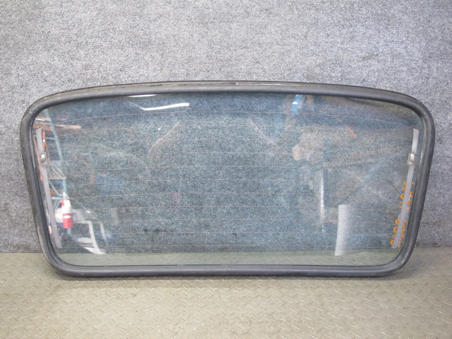 88-91 Mazda RX7 FC3S Convertible Soft TOP Roof Rear Window Glass Heated OEM