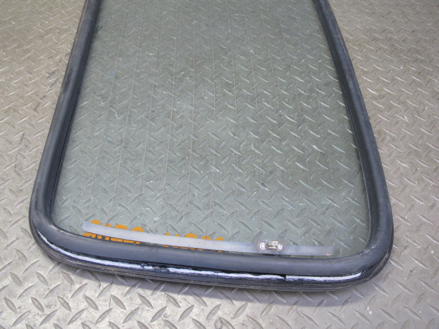 88-91 Mazda RX7 FC3S Convertible Soft TOP Roof Rear Window Glass Heated OEM