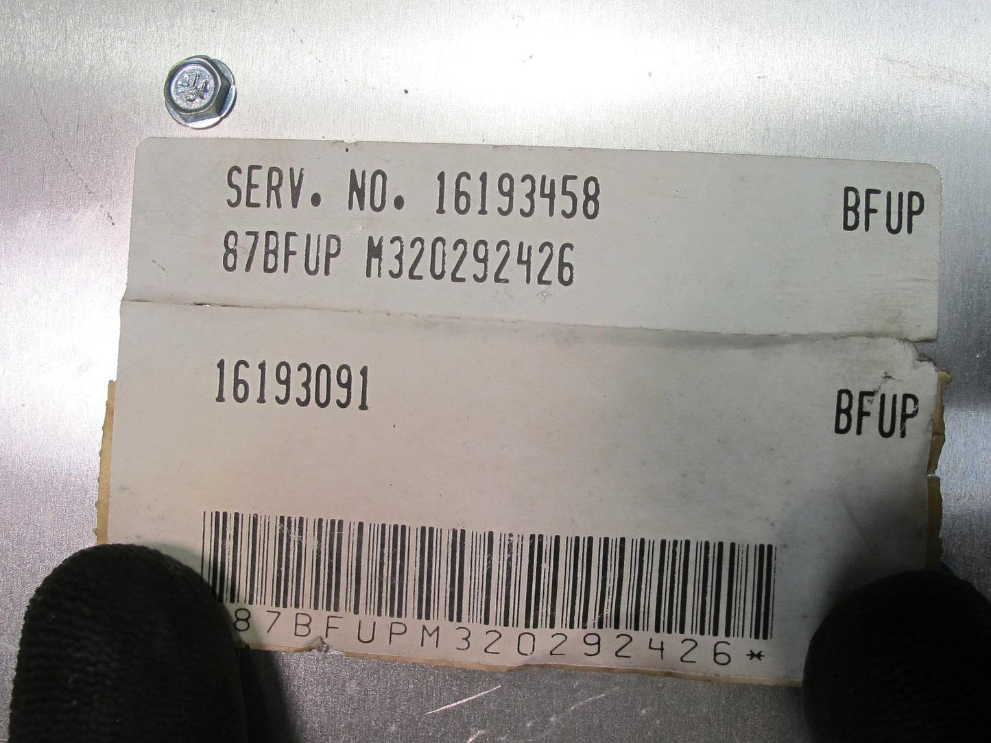 92-93 Chevrolet Corvette C4 Body Control Module Unit BCM BCU 16193458 OEM
