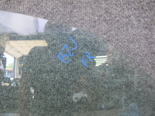 03-08 BMW E85 Z4 Front Right Passenger Door Window Glass OEM