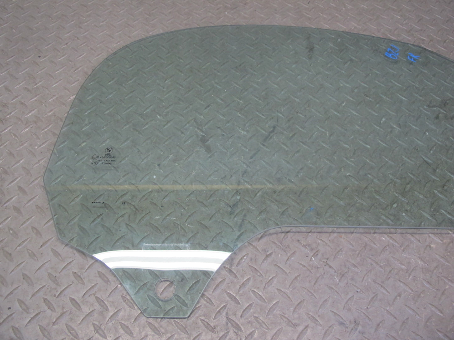 03-08 BMW E85 Z4 Front Right Passenger Door Window Glass OEM