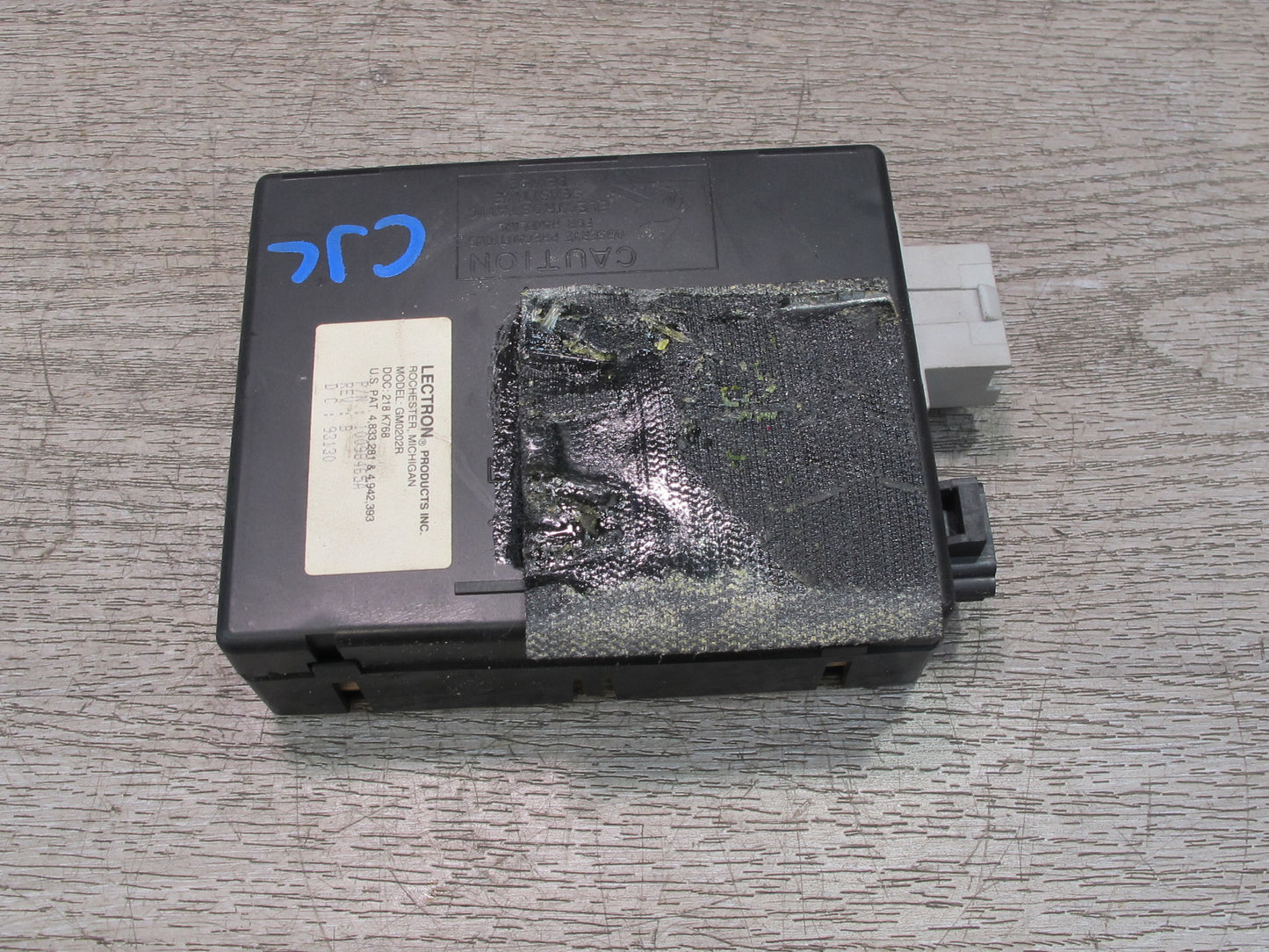 90-96 Chevrolet Corvette C4 Lectron Keyless Entry Anti Theft Control Module OEM