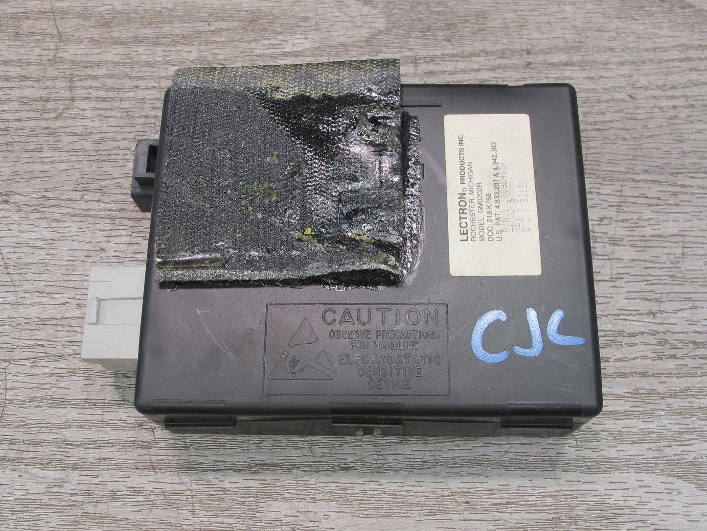 90-96 Chevrolet Corvette C4 Lectron Keyless Entry Anti Theft Control Module OEM