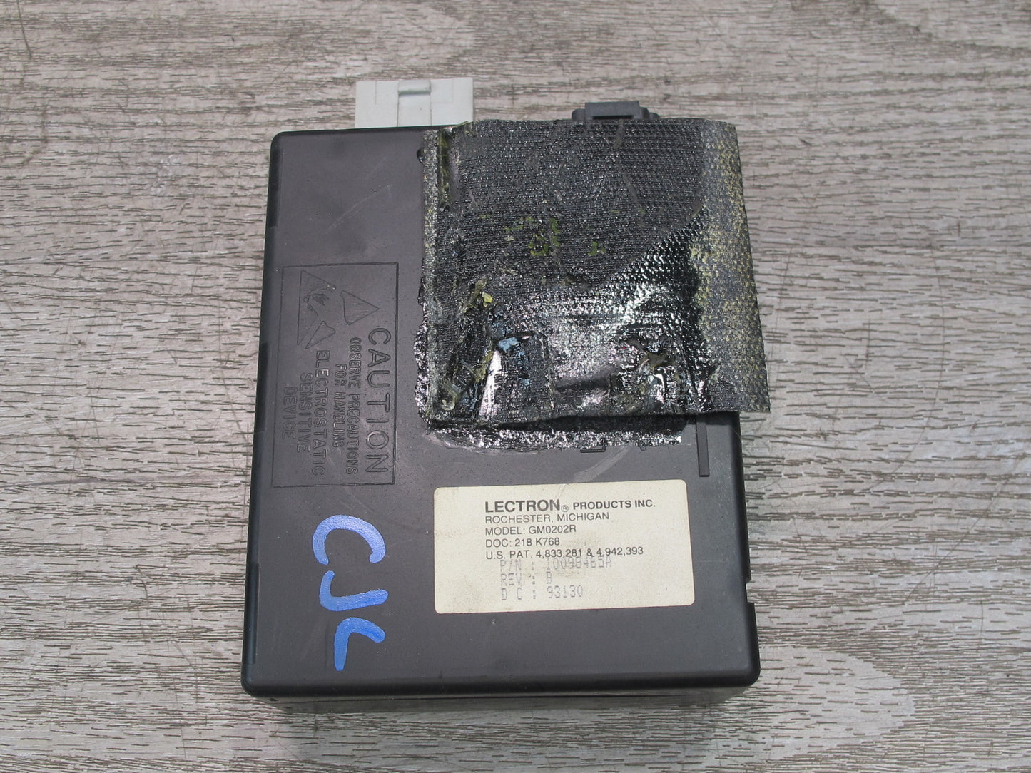 90-96 Chevrolet Corvette C4 Lectron Keyless Entry Anti Theft Control Module OEM