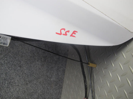 07-10 Saturn SKY Redline Rear Trunk Lid w Spoiler Polar White OEM