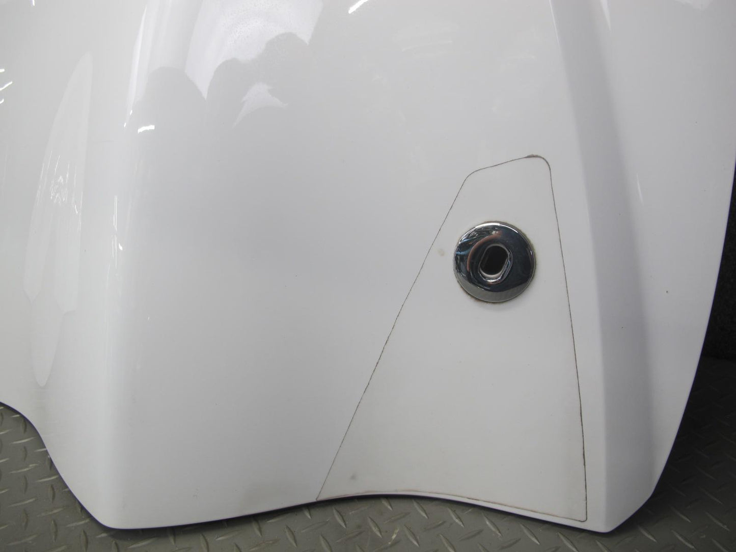 07-10 Saturn SKY Redline Rear Trunk Lid w Spoiler Polar White OEM