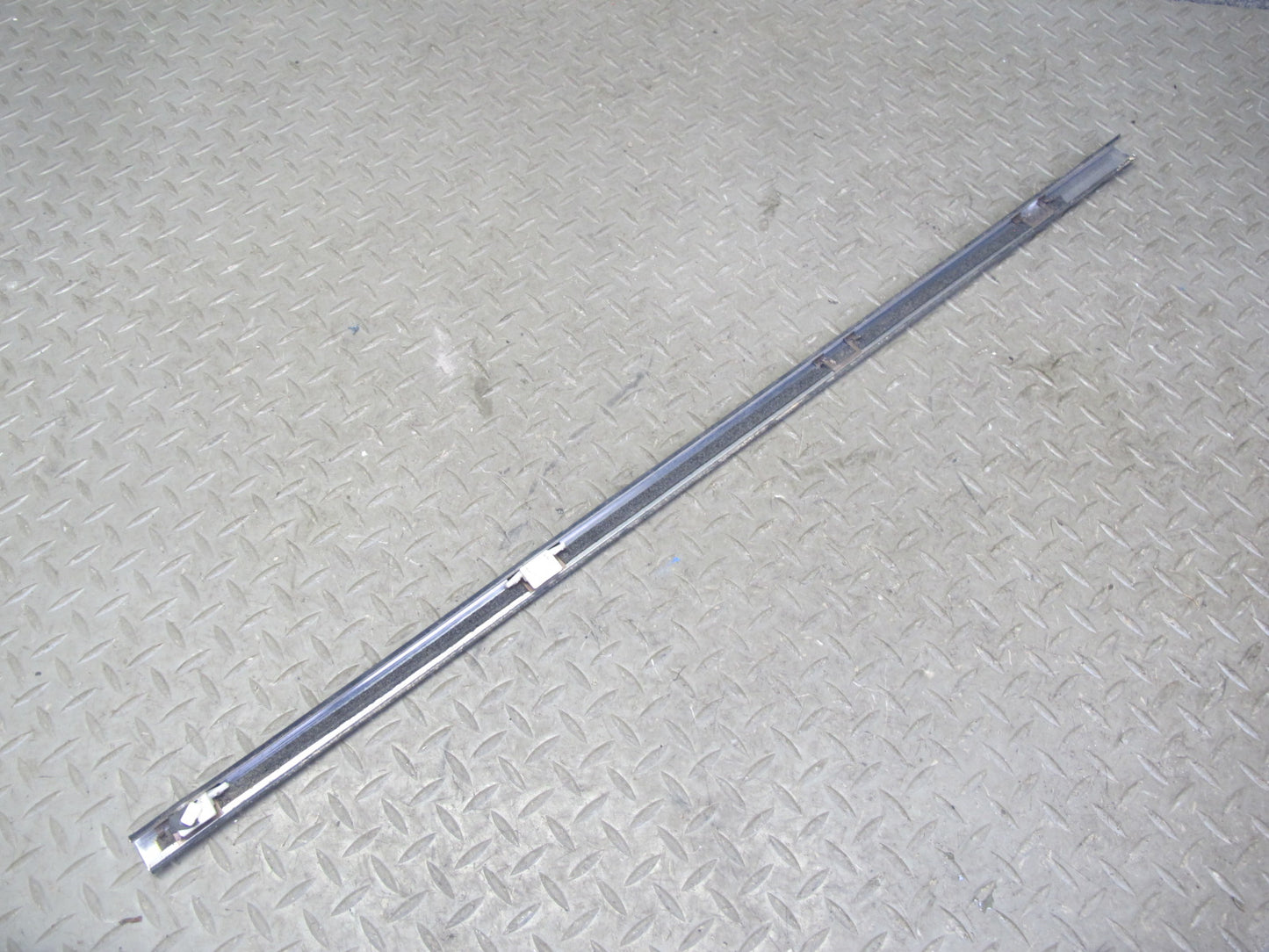 89-92 Toyota Supra MA70L Rear Left Quarter Glass Window w Molding Trim Set OEM