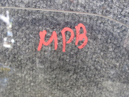 1997-2004 Porsche Boxster 986 Rear Center Wind Screen Wind Deflector Glass Panel