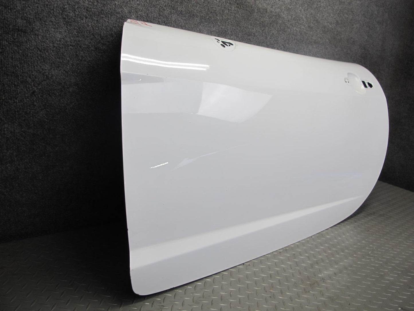 07-10 Saturn SKY Redline Left Driver Door Shell Panel Polar White OEM