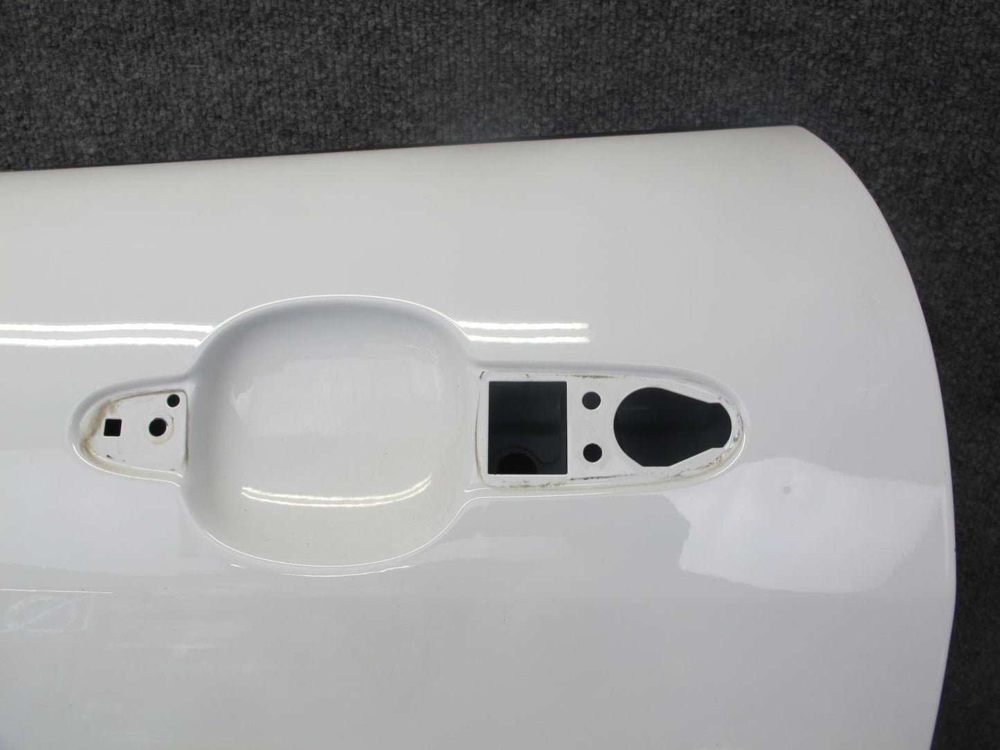 07-10 Saturn SKY Redline Left Driver Door Shell Panel Polar White OEM