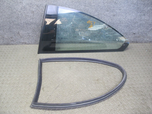 01-06 BMW E46 330Ci 3-SERIES Coupe Rear Left Quarter Glass Window w Seal OEM
