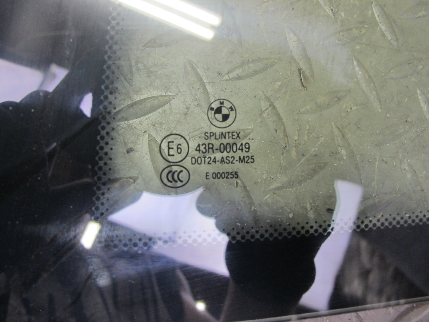 01-06 BMW E46 330Ci 3-SERIES Coupe Rear Left Quarter Glass Window w Seal OEM