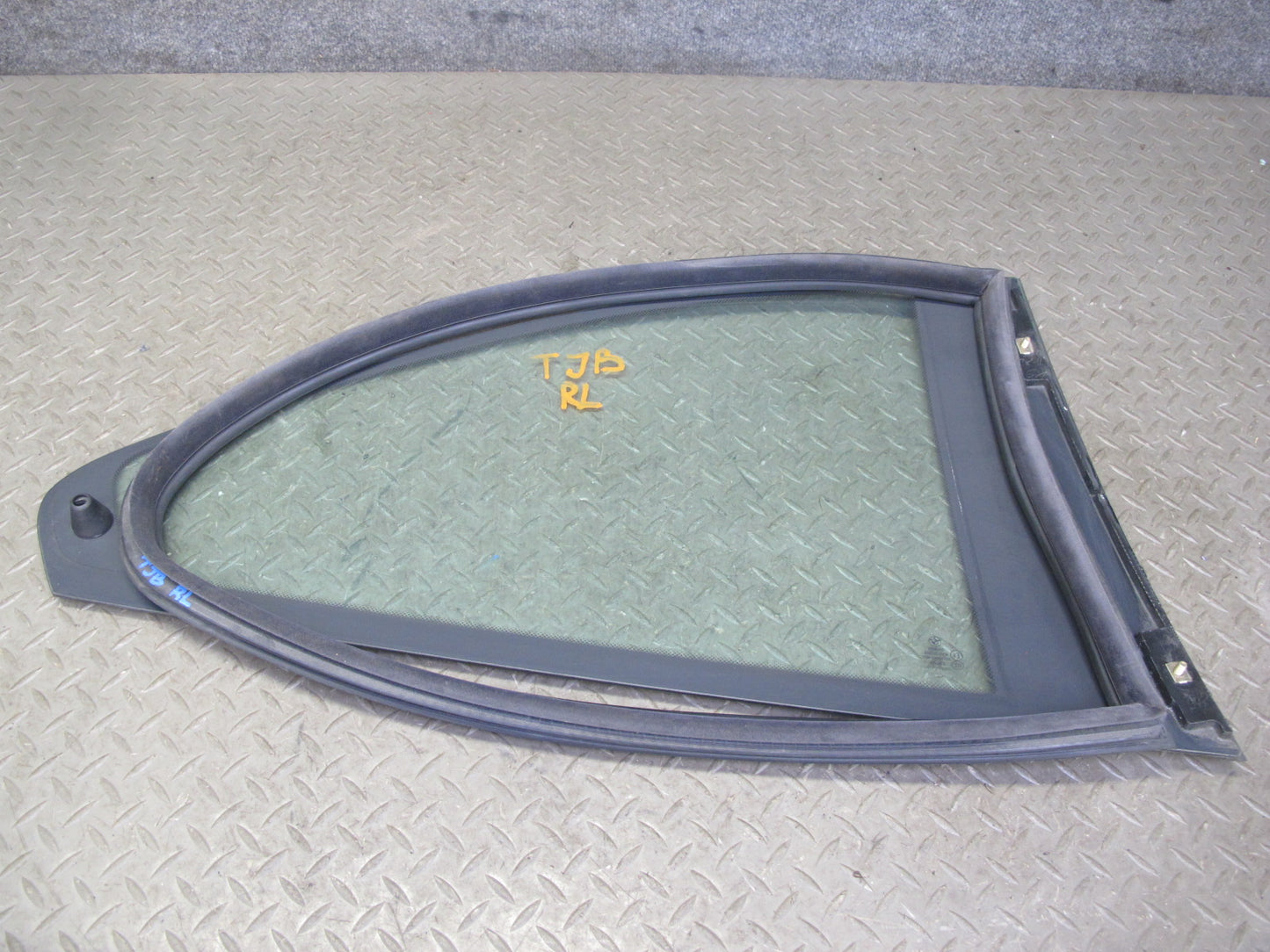 01-06 BMW E46 330Ci 3-SERIES Coupe Rear Left Quarter Glass Window w Seal OEM