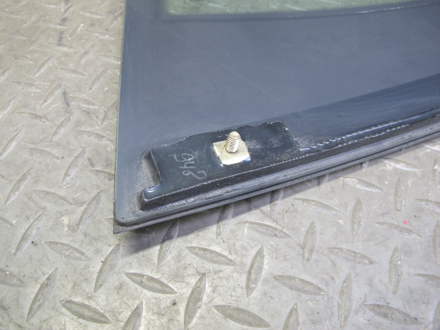 01-06 BMW E46 330Ci 3-SERIES Coupe Rear Left Quarter Glass Window w Seal OEM