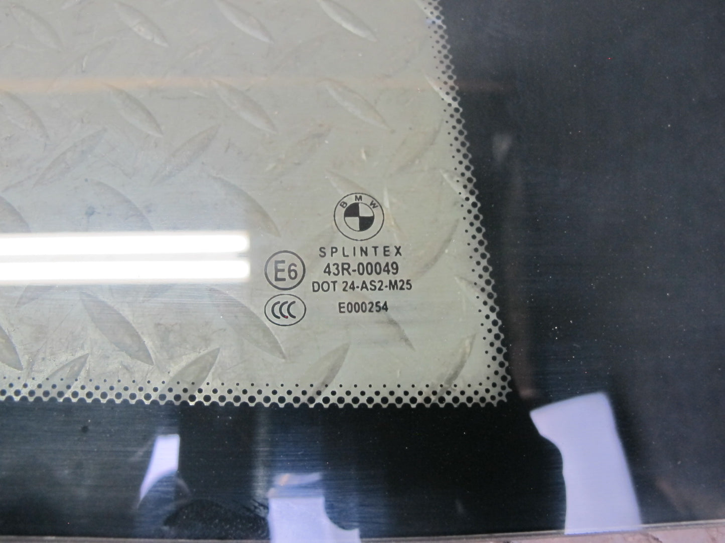 01-06 BMW E46 330Ci 3-SERIES Coupe Rear Right Quarter Glass Window w Seal OEM