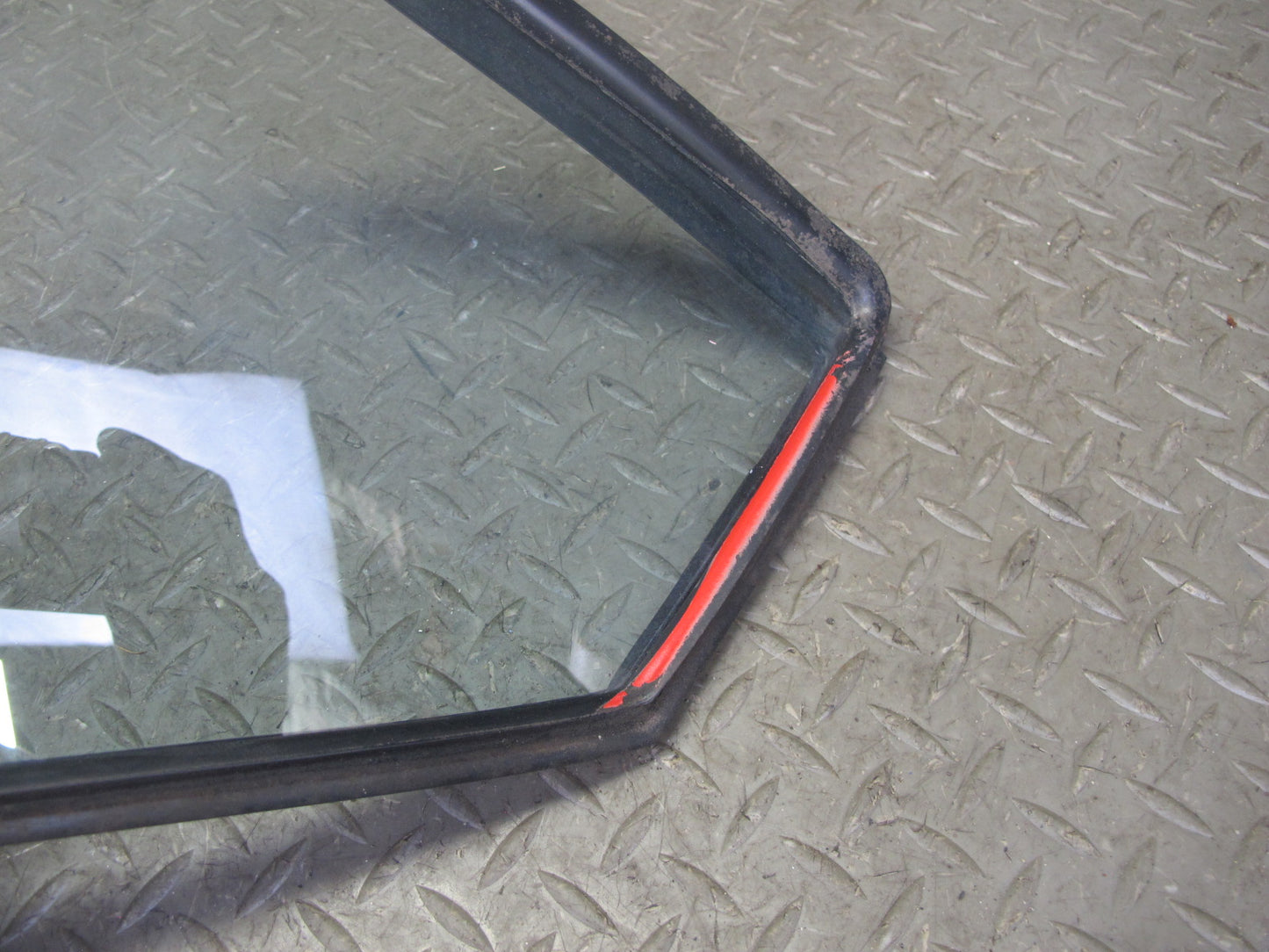 88-91 Mazda RX7 FC3S Convertible Front Left Driver Door Vent Glass Window OEM
