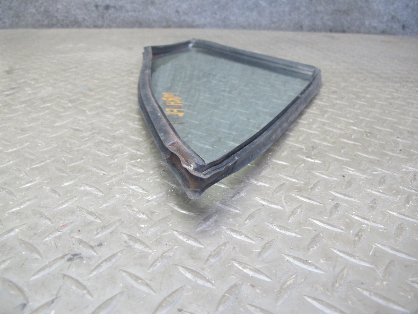 88-91 Mazda RX7 FC3S Convertible Front Left Driver Door Vent Glass Window OEM
