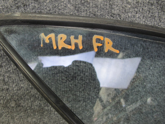 88-91 Mazda RX7 FC3S Convertible Front Right Door Vent Glass Window OEM