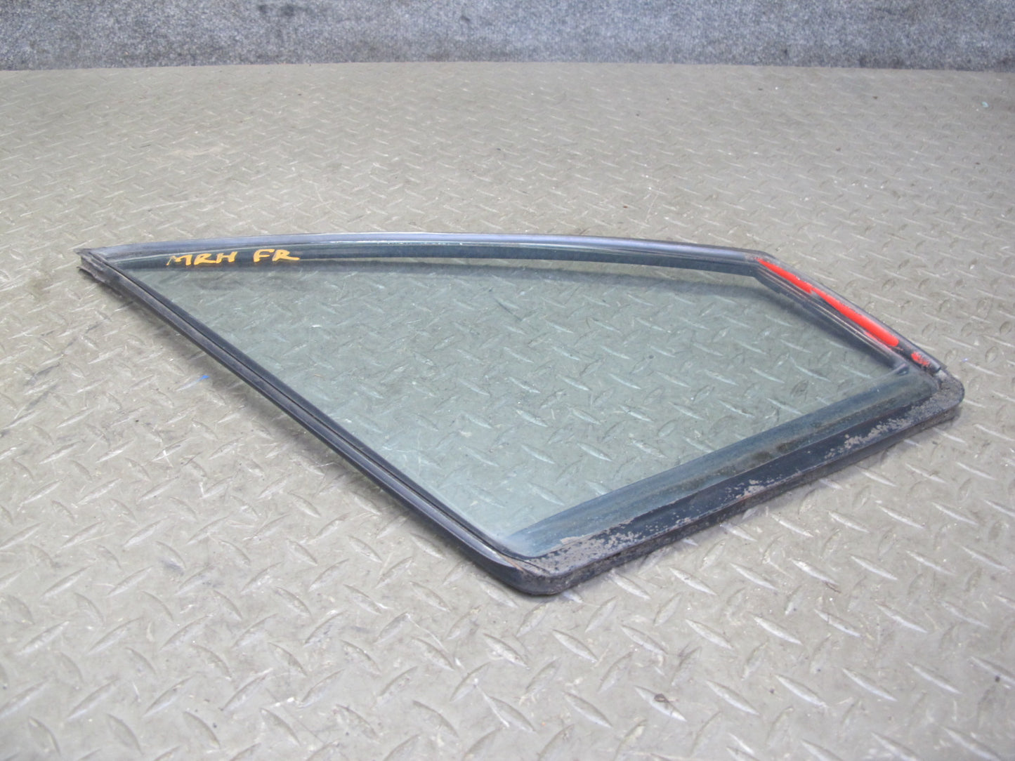 88-91 Mazda RX7 FC3S Convertible Front Right Door Vent Glass Window OEM