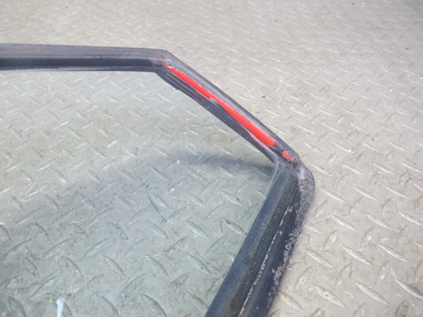 88-91 Mazda RX7 FC3S Convertible Front Right Door Vent Glass Window OEM