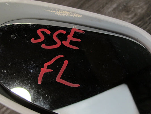 07-08 Saturn SKY Left Driver Door Side View Power Mirror Polar White OEM