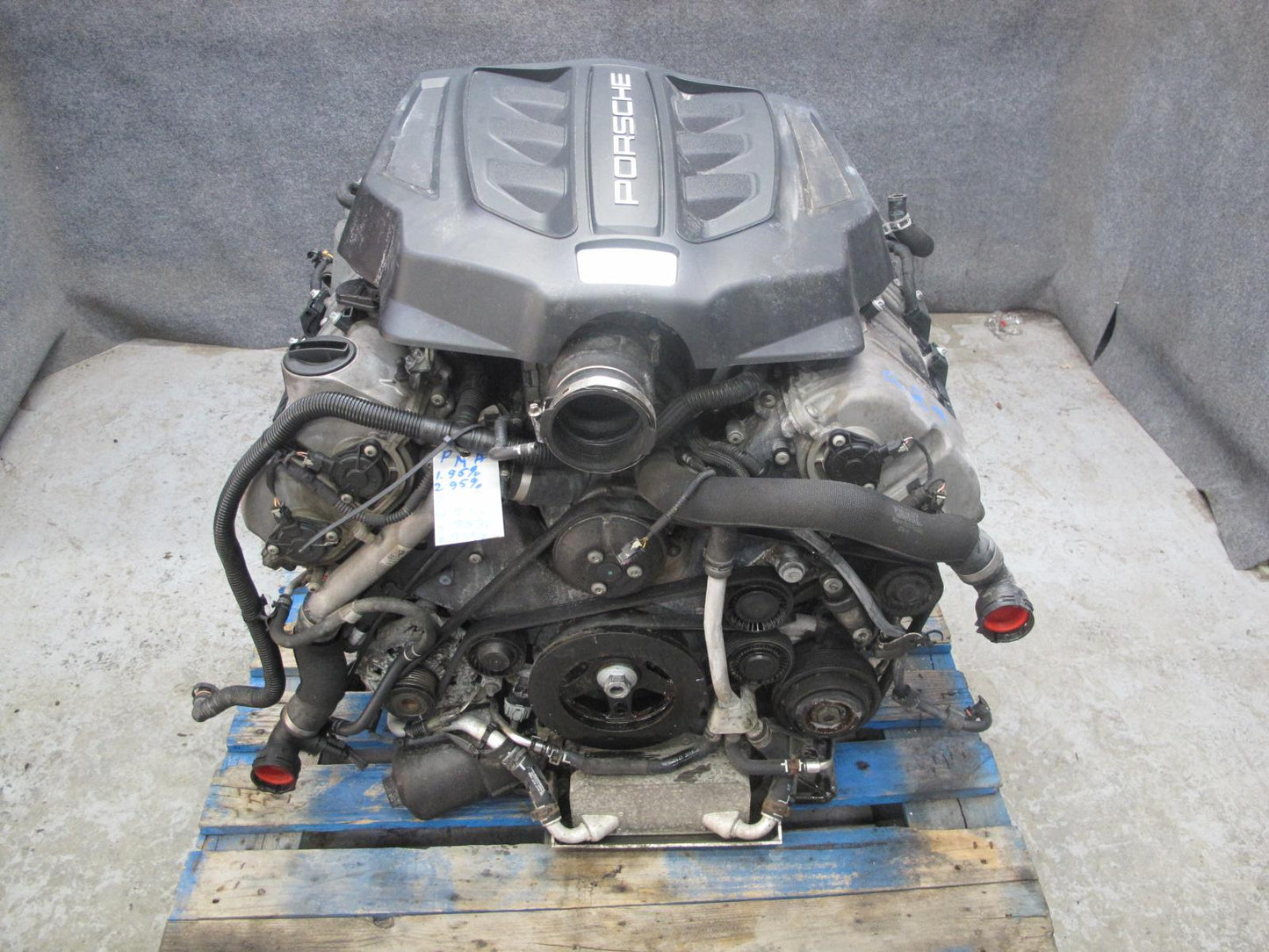 2015-2016 Porsche Macan S 3.0L Ctma VIN B 5th Engine Motor w Turbos 126k Miles