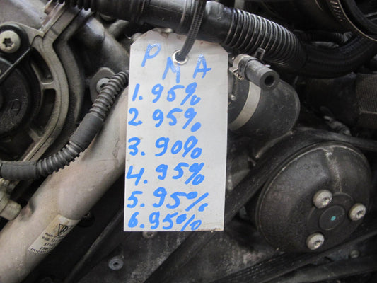 2015-2016 Porsche Macan S 3.0L Ctma VIN B 5th Engine Motor w Turbos 126k Miles