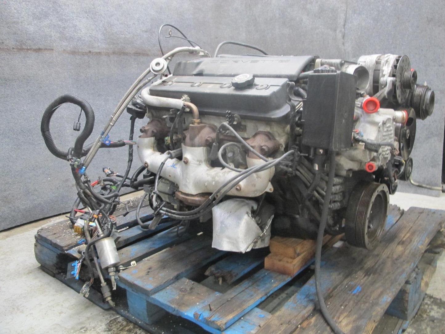 1993 Chevrolet Corvette C4 LT1 5.7L A/T VIN P 8th Complete Engine Motor 140k