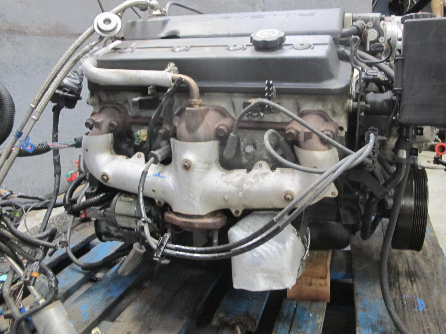 1993 Chevrolet Corvette C4 LT1 5.7L A/T VIN P 8th Complete Engine Motor 140k