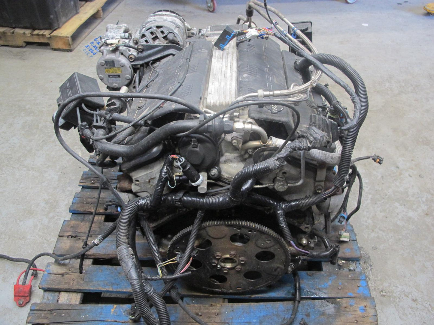 1993 Chevrolet Corvette C4 LT1 5.7L A/T VIN P 8th Complete Engine Motor 140k