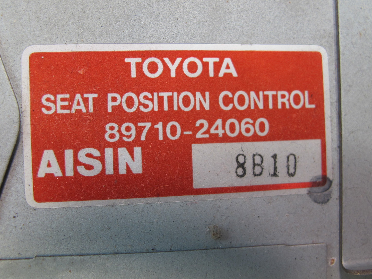 92-00 Lexus JZZ31L SC400 SC300 Front Right Seat Position Control Module OEM
