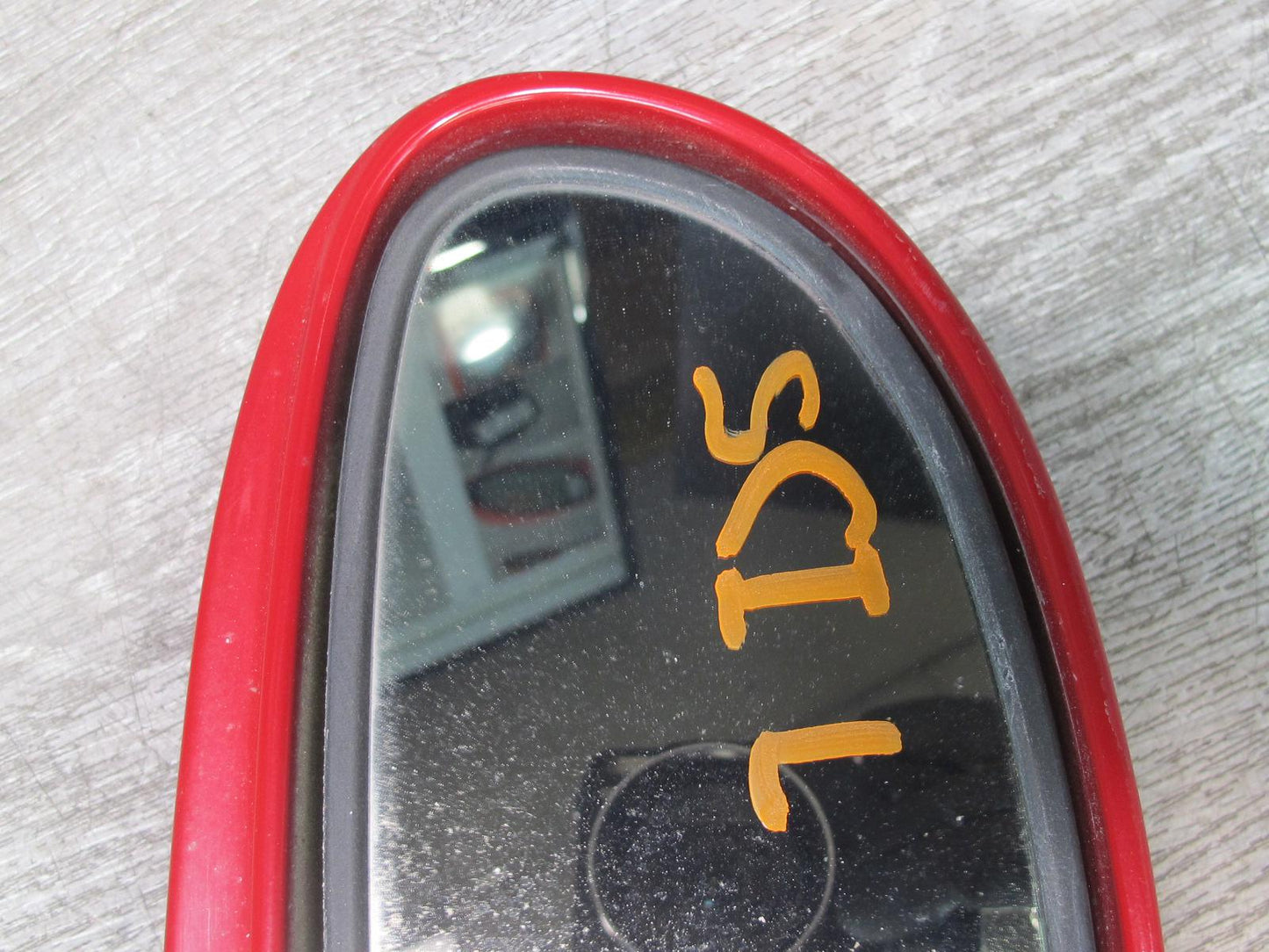 96-00 Lexus JZZ31L SC400 SC300 Left Door Side View Heated Power Mirror RED OEM