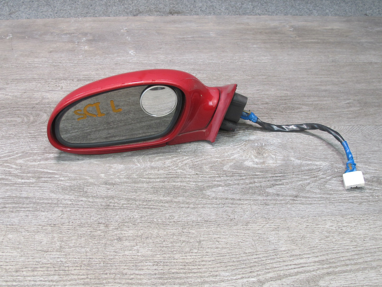 96-00 Lexus JZZ31L SC400 SC300 Left Door Side View Heated Power Mirror RED OEM