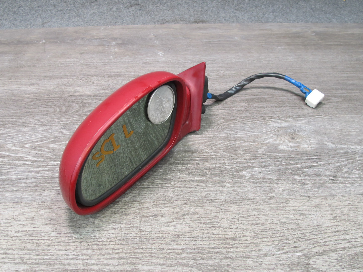 96-00 Lexus JZZ31L SC400 SC300 Left Door Side View Heated Power Mirror RED OEM