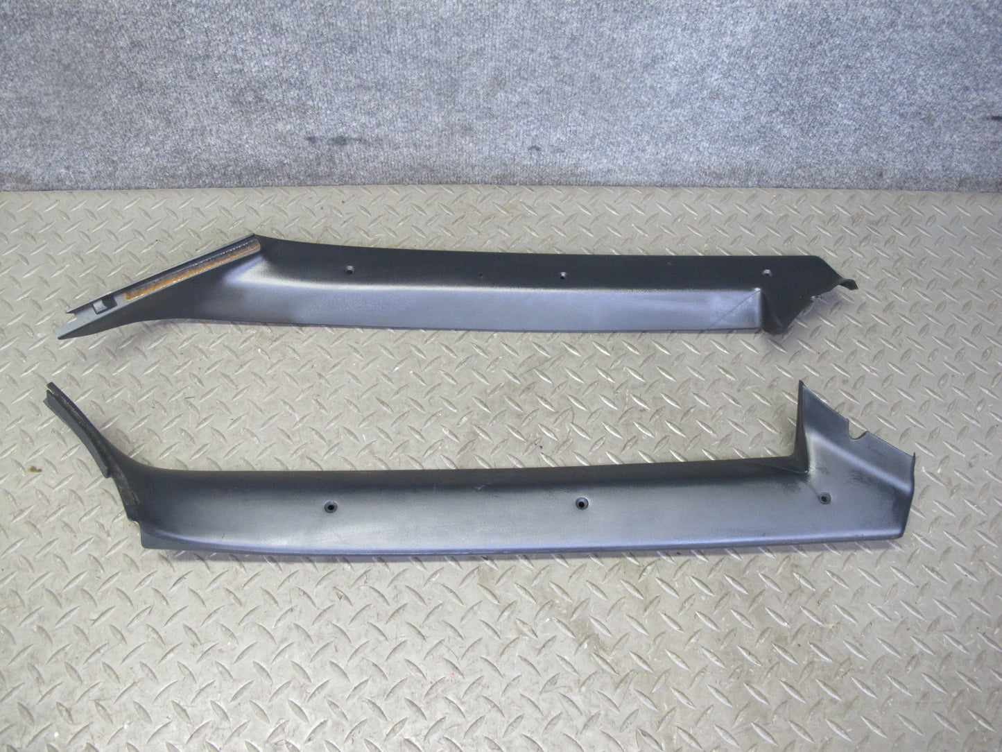 90-96 Chevrolet Corvette C4 Front Interior A Pillar Trim Cover Panel Set OEM