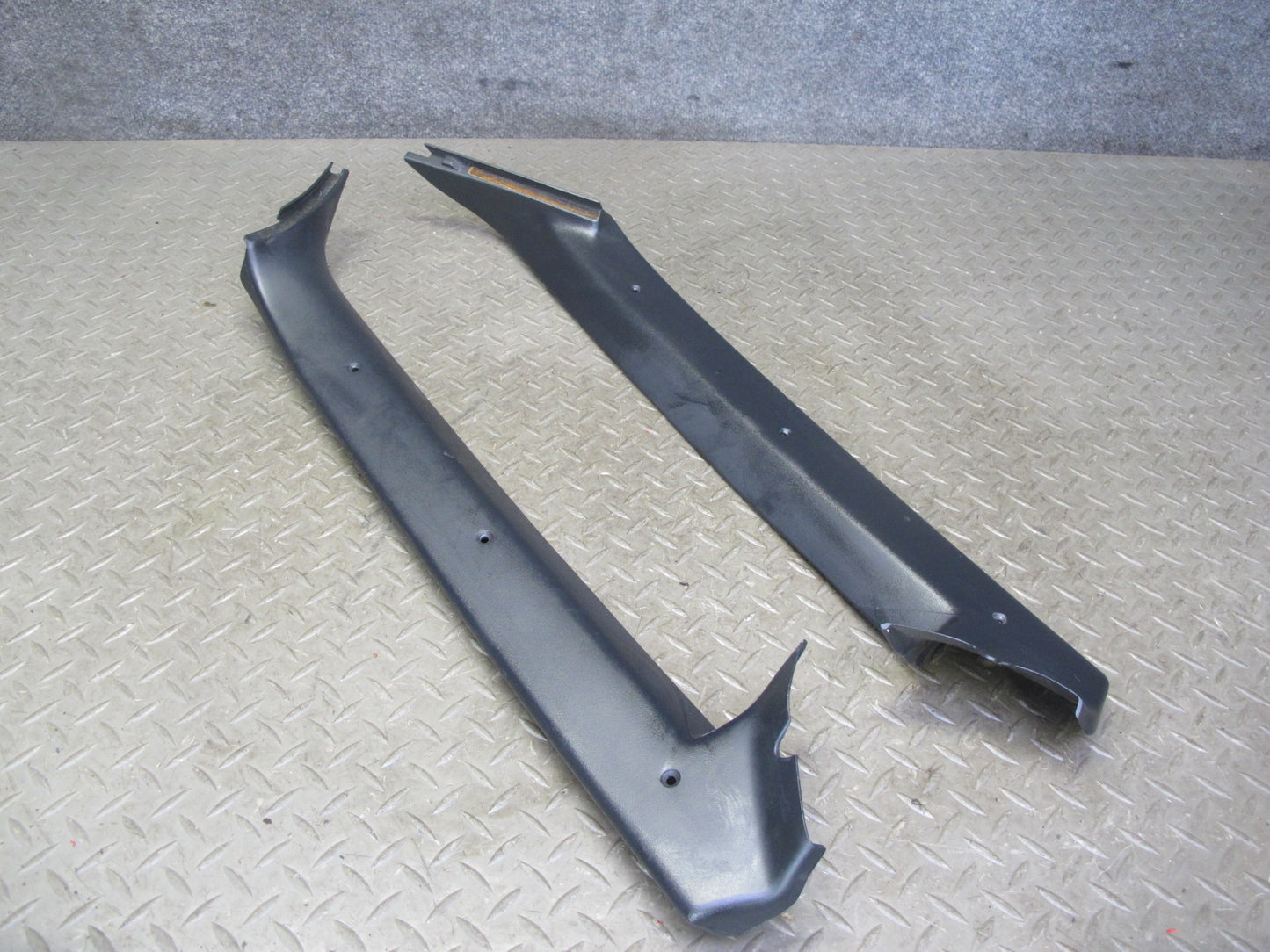 90-96 Chevrolet Corvette C4 Front Interior A Pillar Trim Cover Panel Set OEM