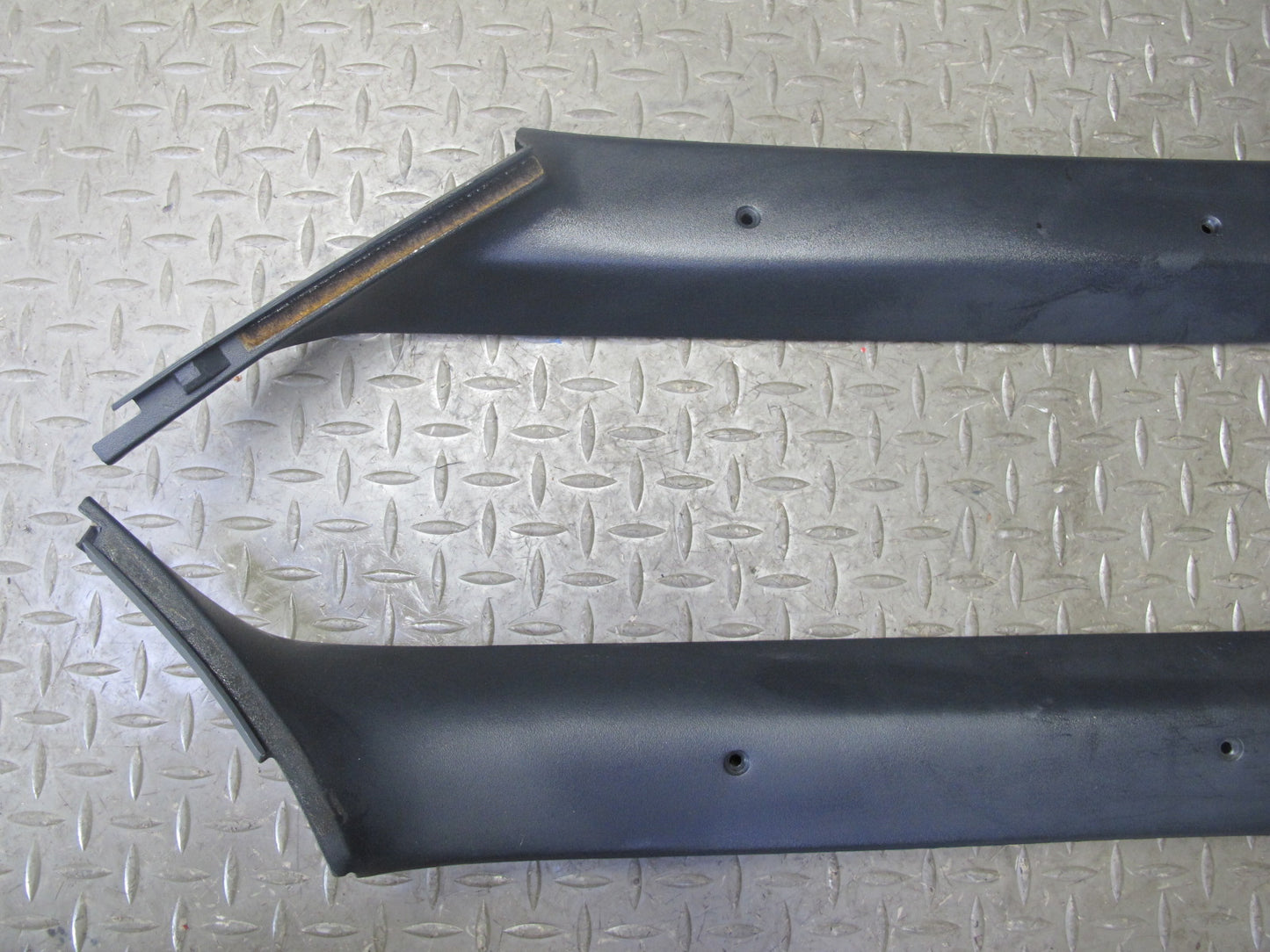 90-96 Chevrolet Corvette C4 Front Interior A Pillar Trim Cover Panel Set OEM