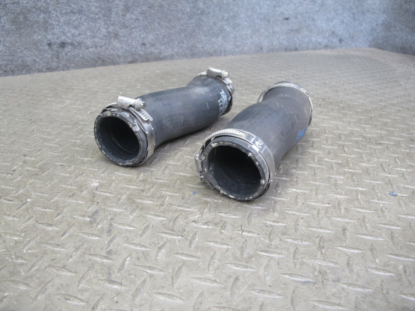 2015-2018 Porsche Macan S Intercooler Hose Pipe Line Set of 2