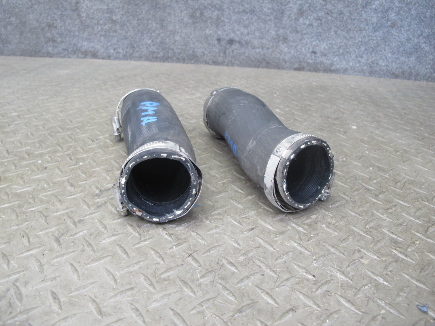 2015-2018 Porsche Macan S Intercooler Hose Pipe Line Set of 2