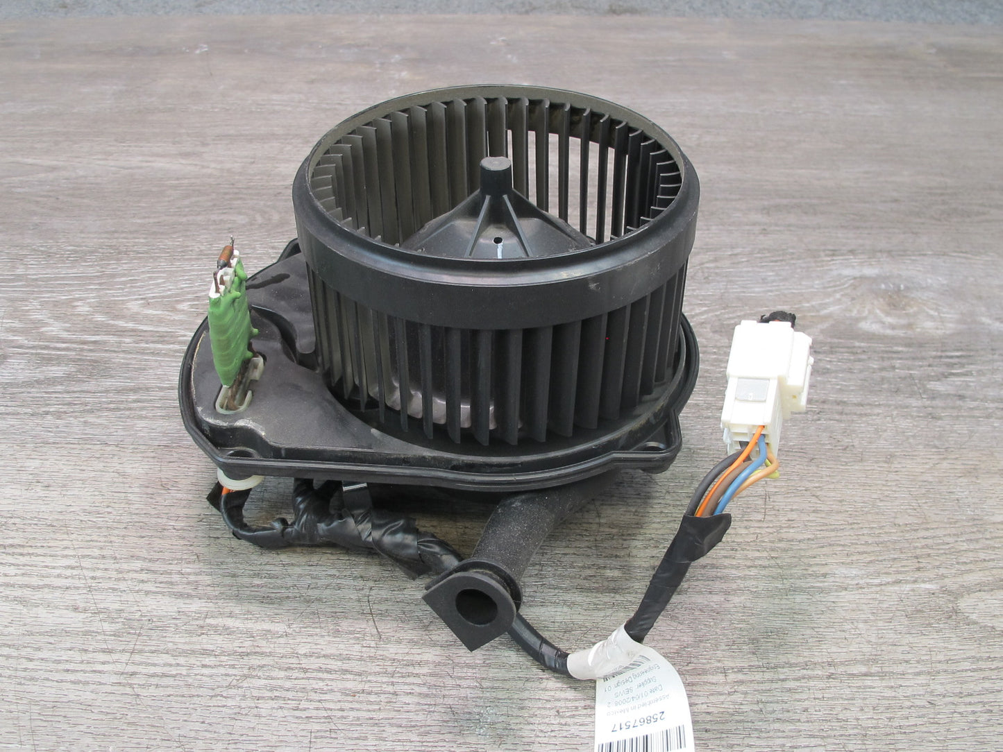 07-10 Saturn SKY Pontiac Solstice A/C Heater Blower Motor Fan w Resistor OEM