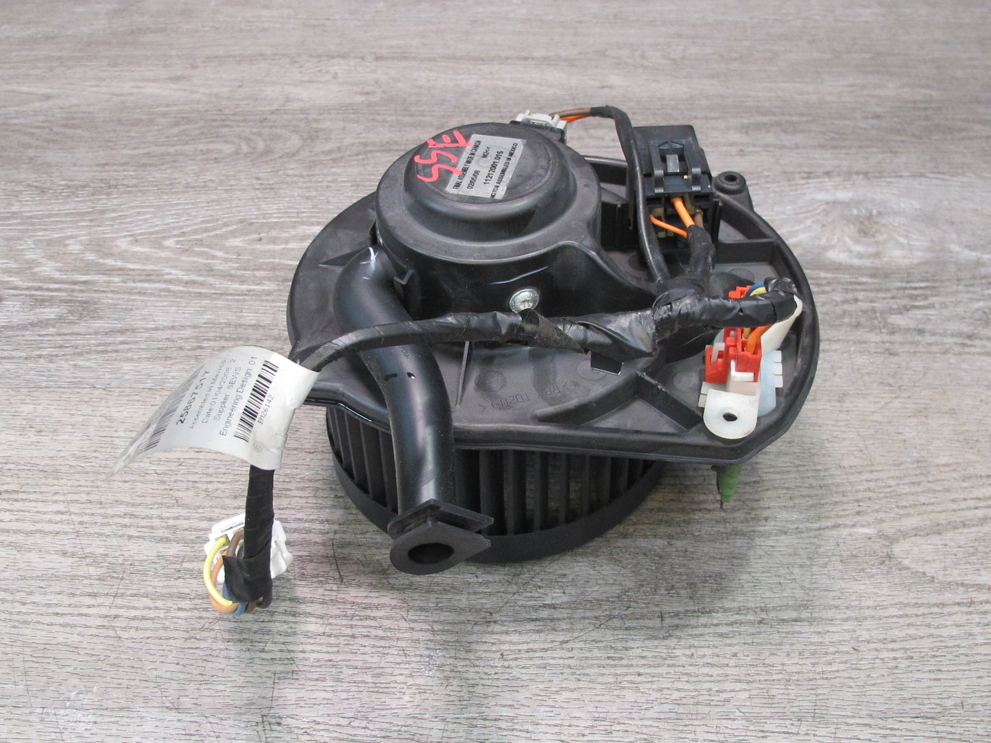 07-10 Saturn SKY Pontiac Solstice A/C Heater Blower Motor Fan w Resistor OEM