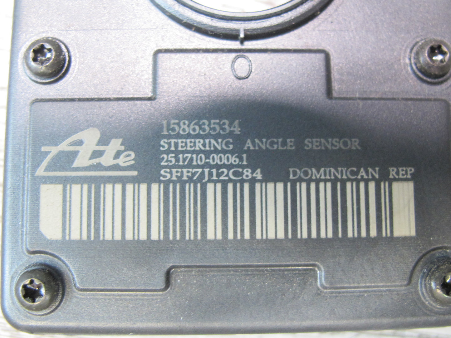 07-10 Saturn SKY Pontiac Solstice Steering Turn Angle Sensor 15863534 OEM