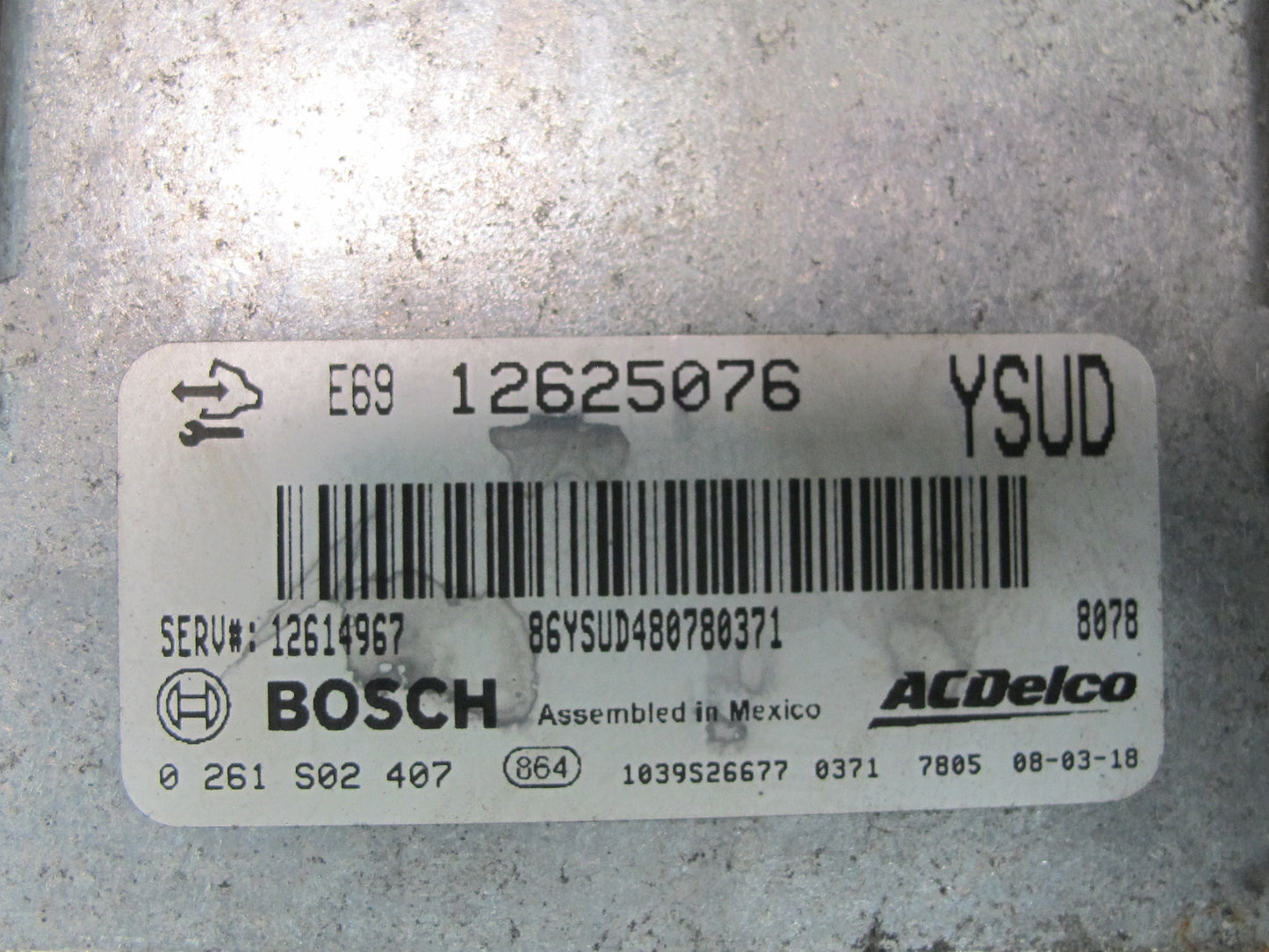 2008 Saturn SKY 2.0L M/T Turbo Engine ECU Theft Module Ignition Lock KEY Set OEM