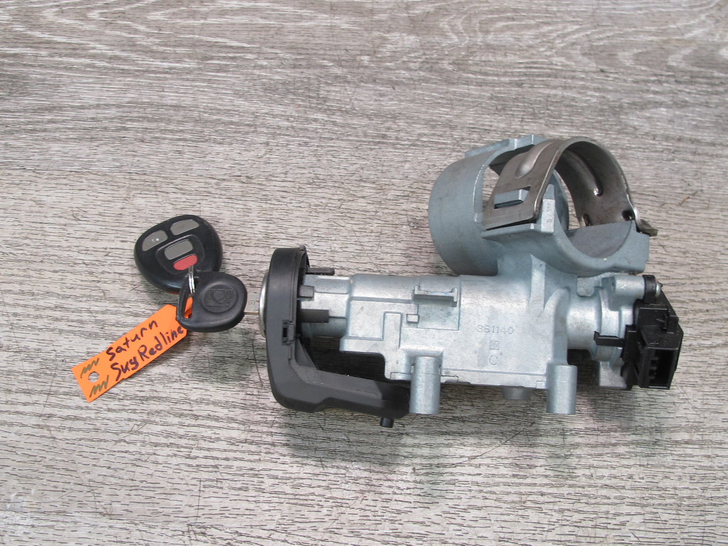 2008 Saturn SKY 2.0L M/T Turbo Engine ECU Theft Module Ignition Lock KEY Set OEM