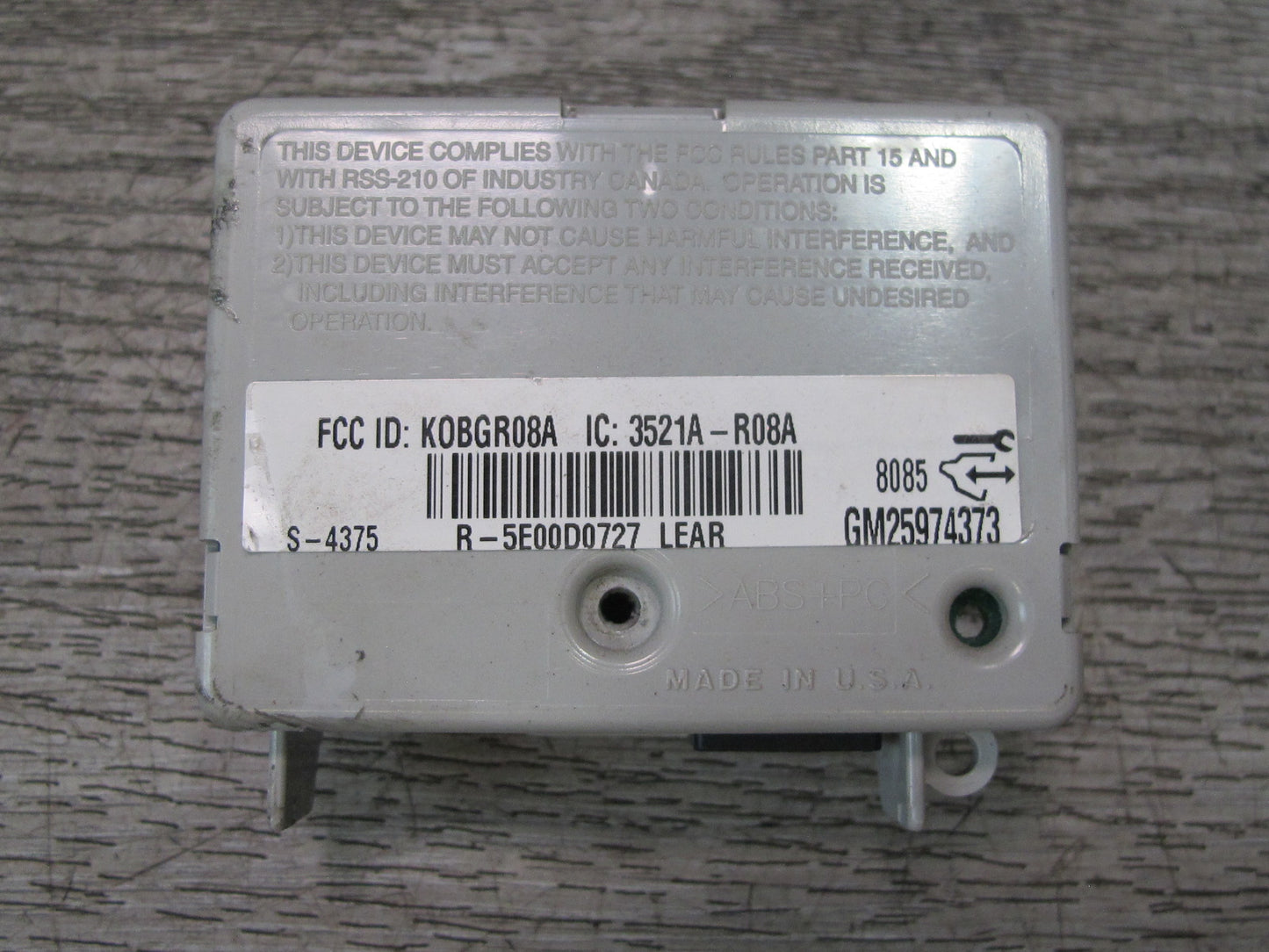 2008 Saturn SKY 2.0L M/T Turbo Engine ECU Theft Module Ignition Lock KEY Set OEM