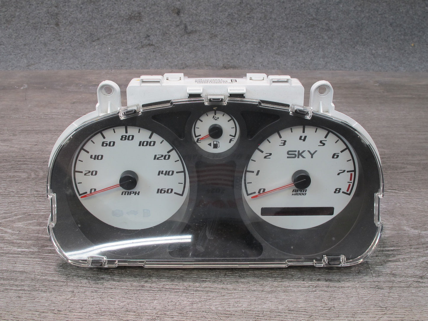 08-10 Saturn SKY Redline 2.0L Instrument Cluster Gauge Speedometer 15918804 OEM