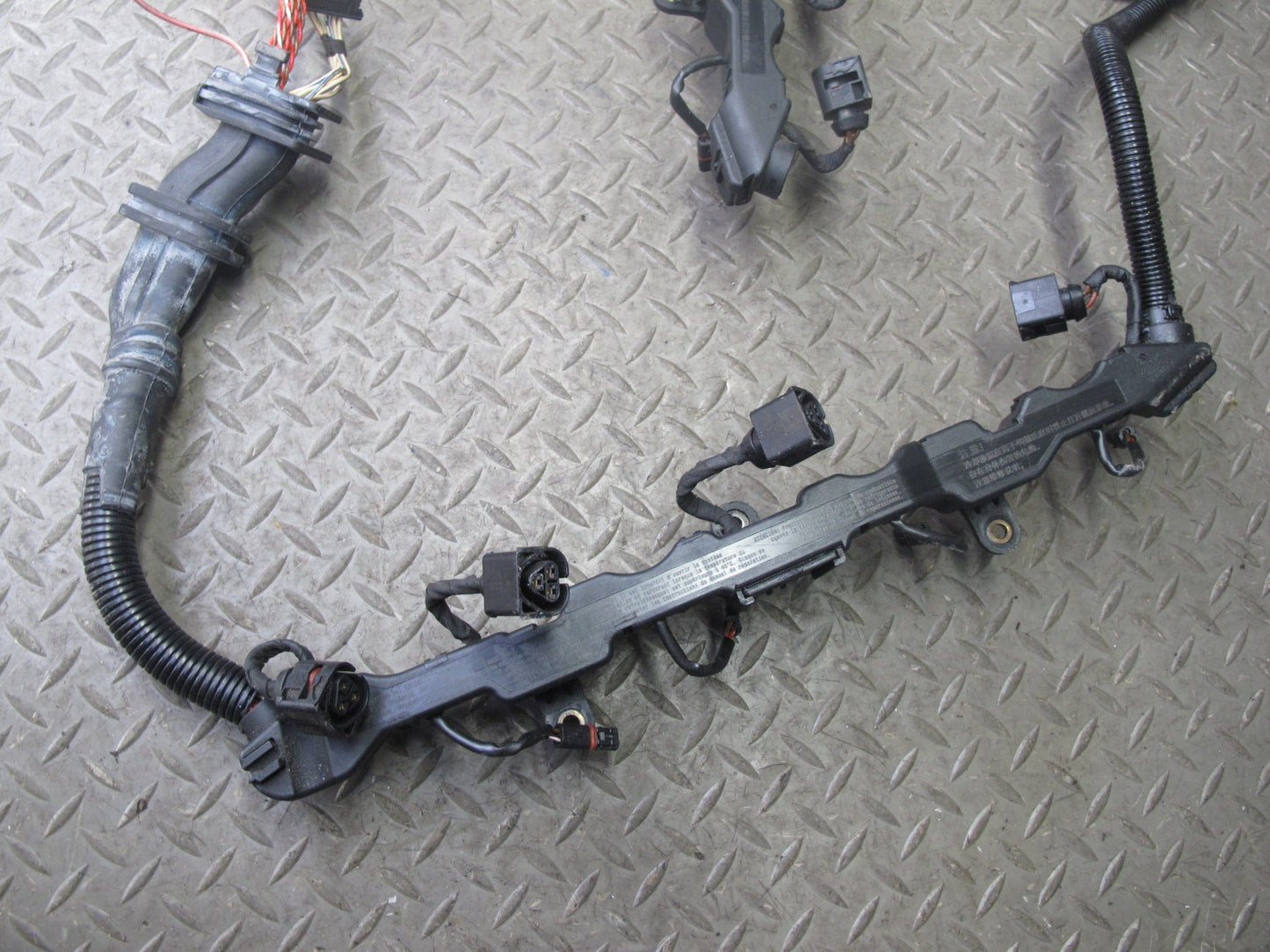 2014 BMW E71 X6M 4.4L S63 AWD Engine Wire Wiring Harness