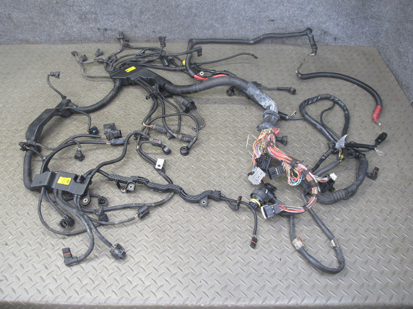 2014 BMW E71 X6M 4.4L S63 AWD Engine Wire Wiring Harness
